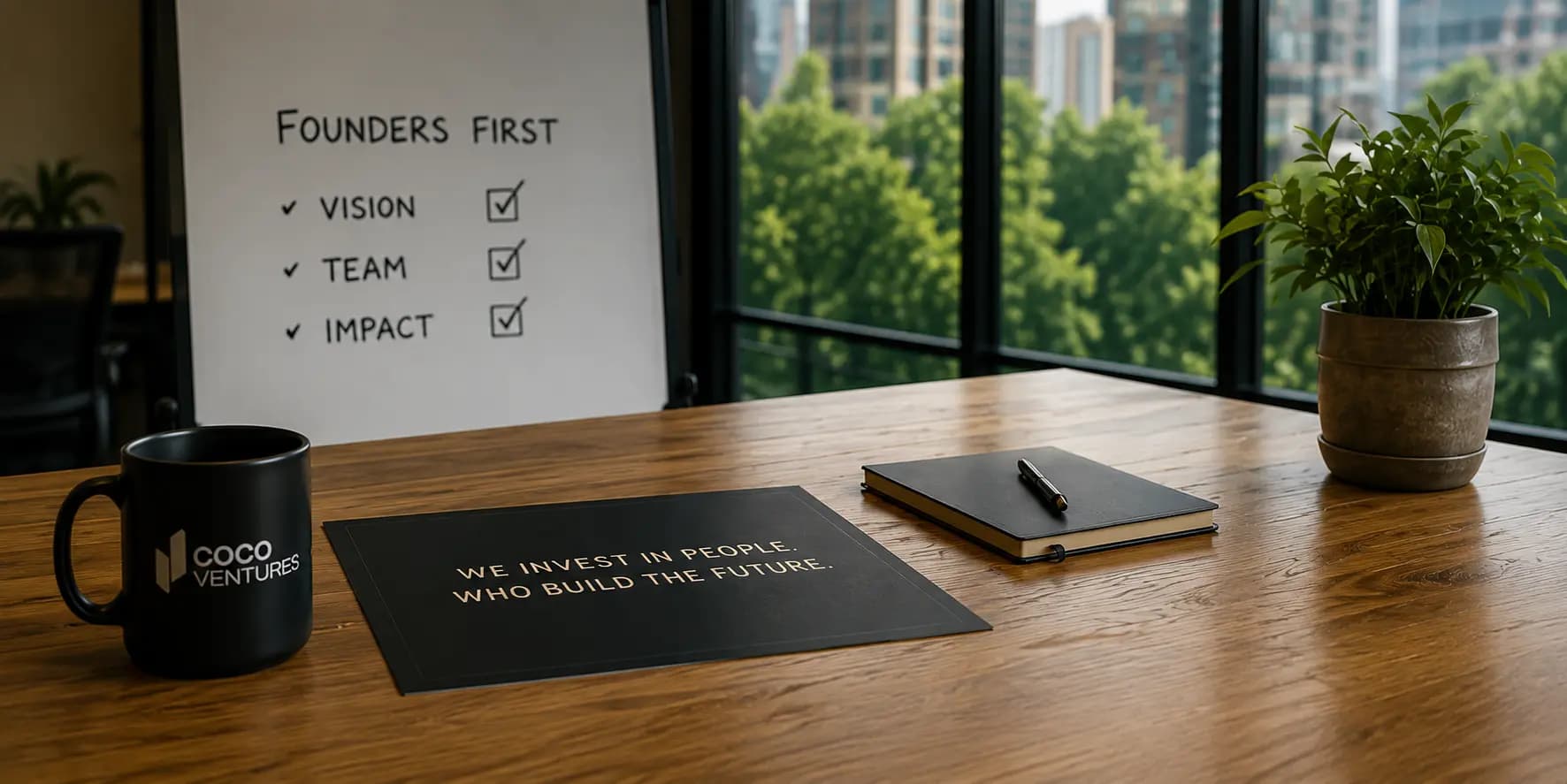 We invest in people who build the future